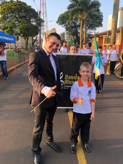 Banda Municipal De Laranjeiras Do Sul Conquistou  O Vice Campeonato No Campeonato  Paranaense De Bandas.